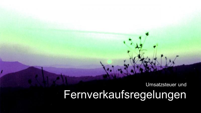 Fernverkaufsregelung