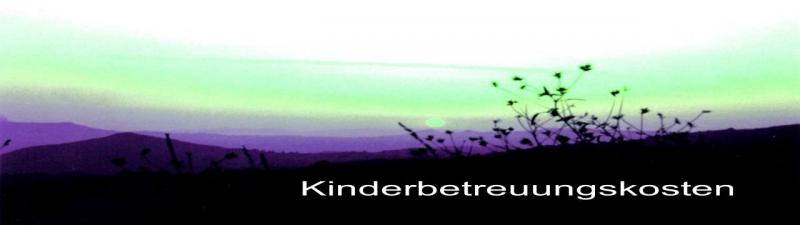 Kinderbetreuungskosten