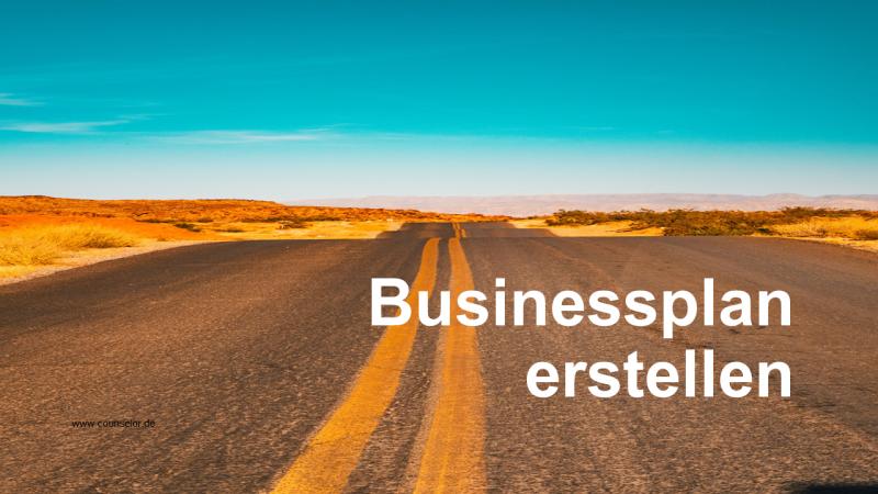 Businessplan erstellen