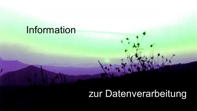 Information zur Datenverarbeitung