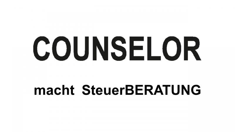 Counselor macht Steuerberatung