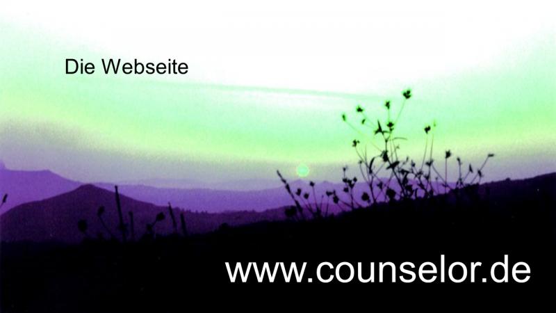 www.counselor.de ist unsere Webseite