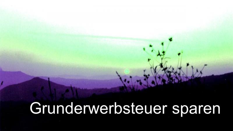 Grunderwerbsteuer sparen