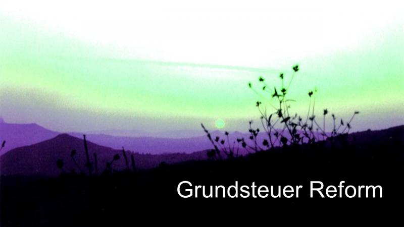 Grundsteuer Reform