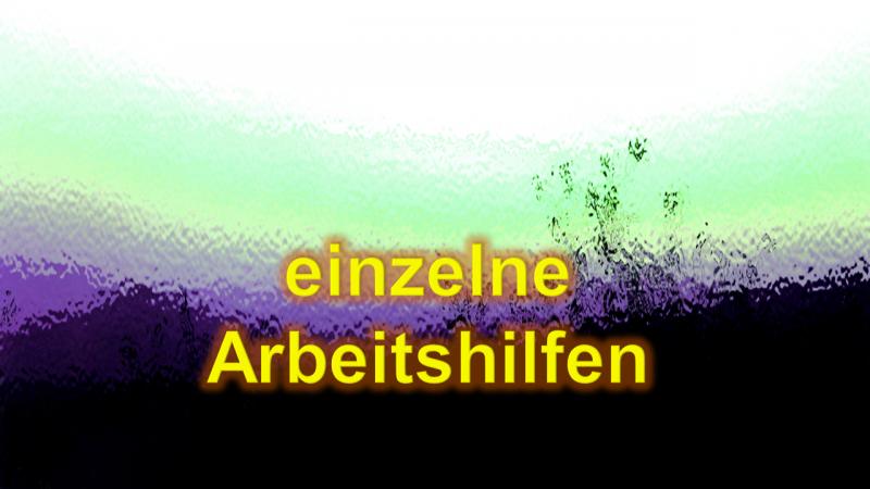 LOGIN einzelne Arbeitshilfen