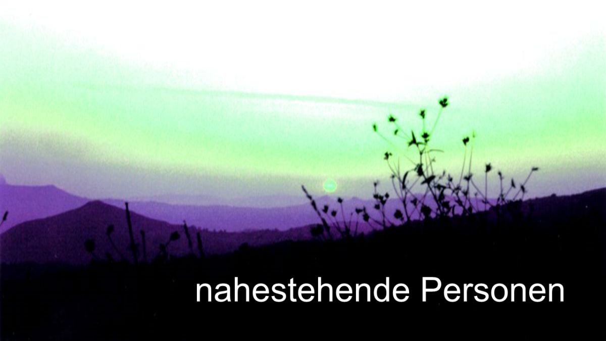 Nahestehende oder verbundene Personen